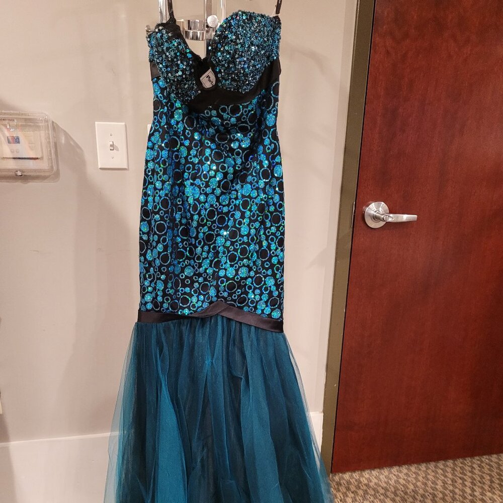 Partytime Formals/Rachel Allan 6134 Prom Dress Size 8